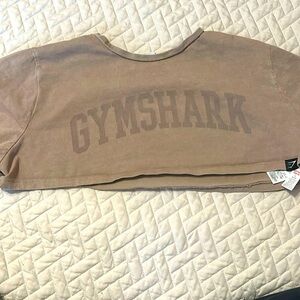 XS short crop top from Gymshark.